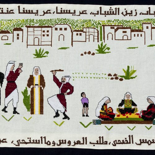 Palestinian henna party - PALESTINIAN HISTORY TAPESTRY